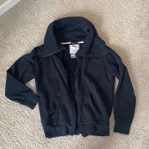 Puma Zip Up Cowl Neck. Size Small.